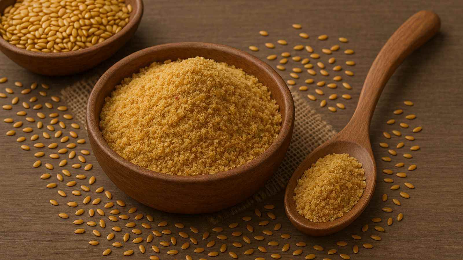 farinha de linhaça dourada all nuts