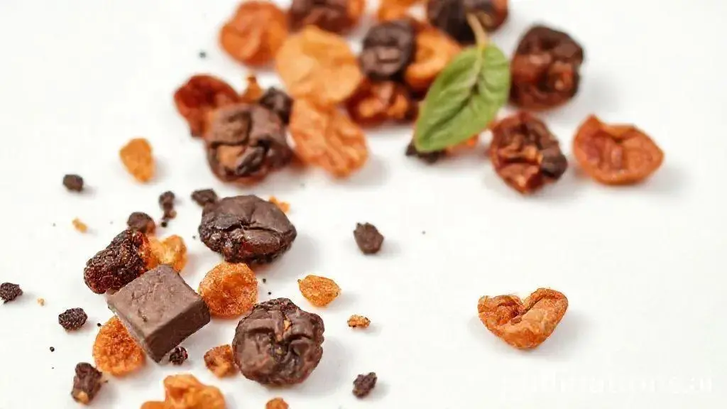 Frutas Secas com Chocolate: Delícia e Nutrição em Um Só Lanche 1 Frutas Secas Com Chocolate